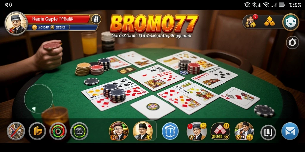 Tampilan gameplay BROMO77 yang menarik dan interaktif.