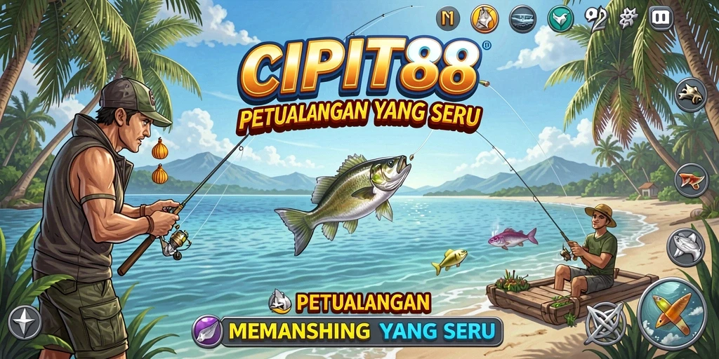 Tangkapan ikan besar dalam momen seru di CIPIT88.