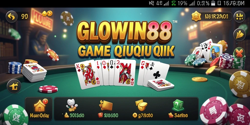 Screenshot dari gameplay QiuQiu yang menarik di GLOWIN88.