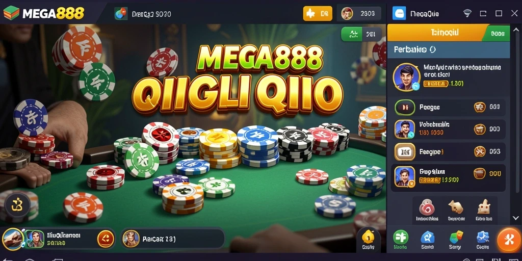 Gameplay QiuQiu yang seru dan penuh strategi.
