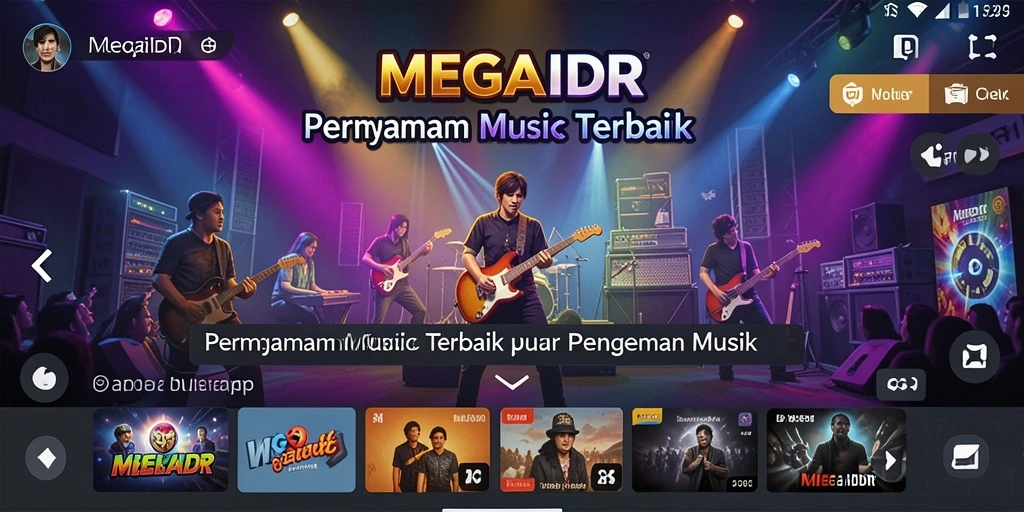 Tampilan gameplay MEGAIDR yang menarik dan penuh warna.