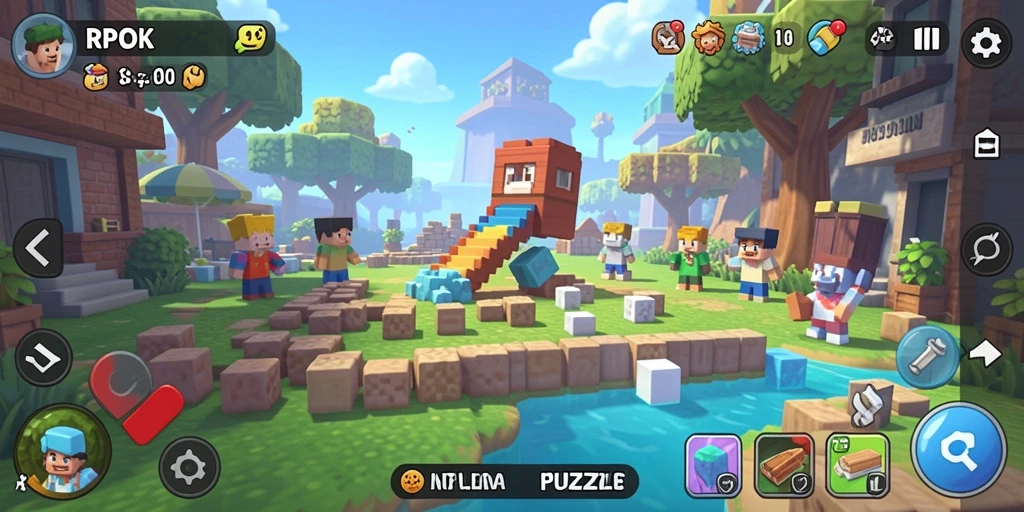 Tangkapan layar gameplay RPOK yang menampilkan tantangan menarik.