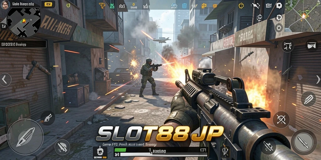 Screenshot gameplay SLOT88JP yang menampilkan aksi menegangkan.