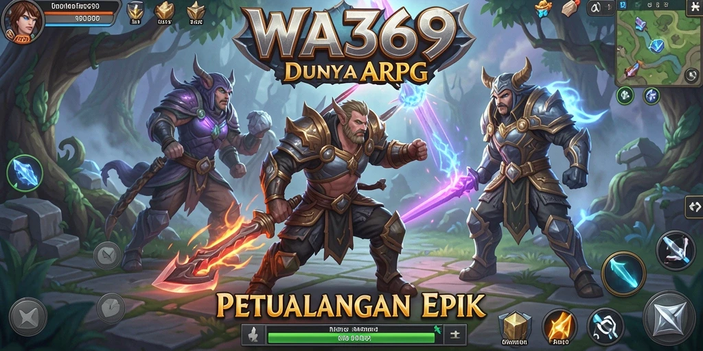 Screenshot gameplay WA369 yang menunjukkan aksi bertempur mendebarkan.